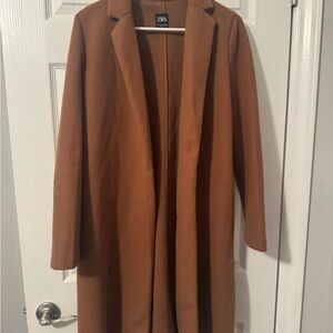 Zara Women's Tan Trench Coat